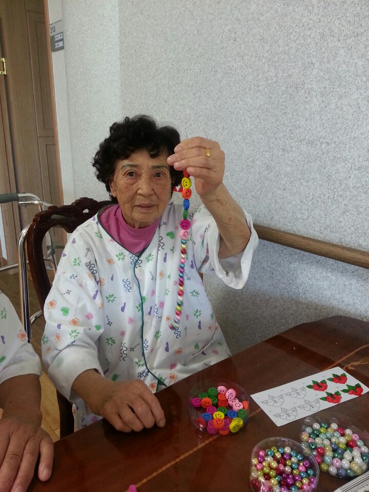 무궁화 색칠하기,구슬꿰기