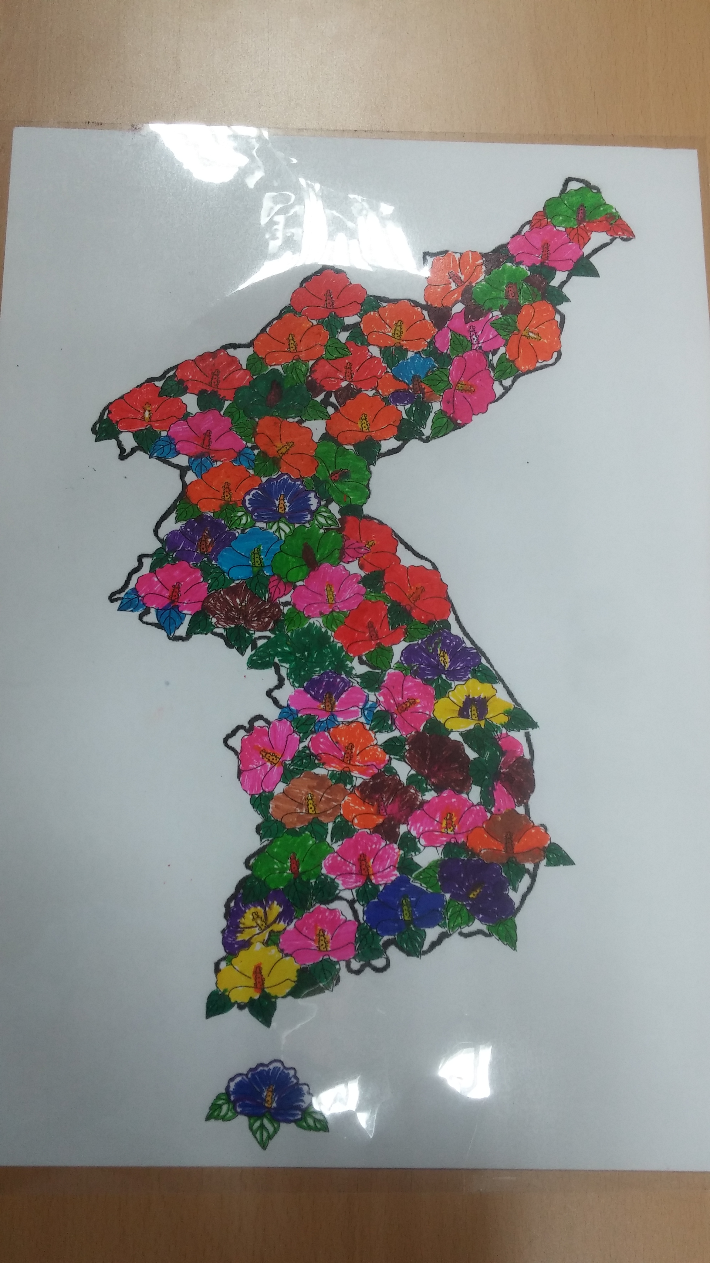 무궁화지도만들기