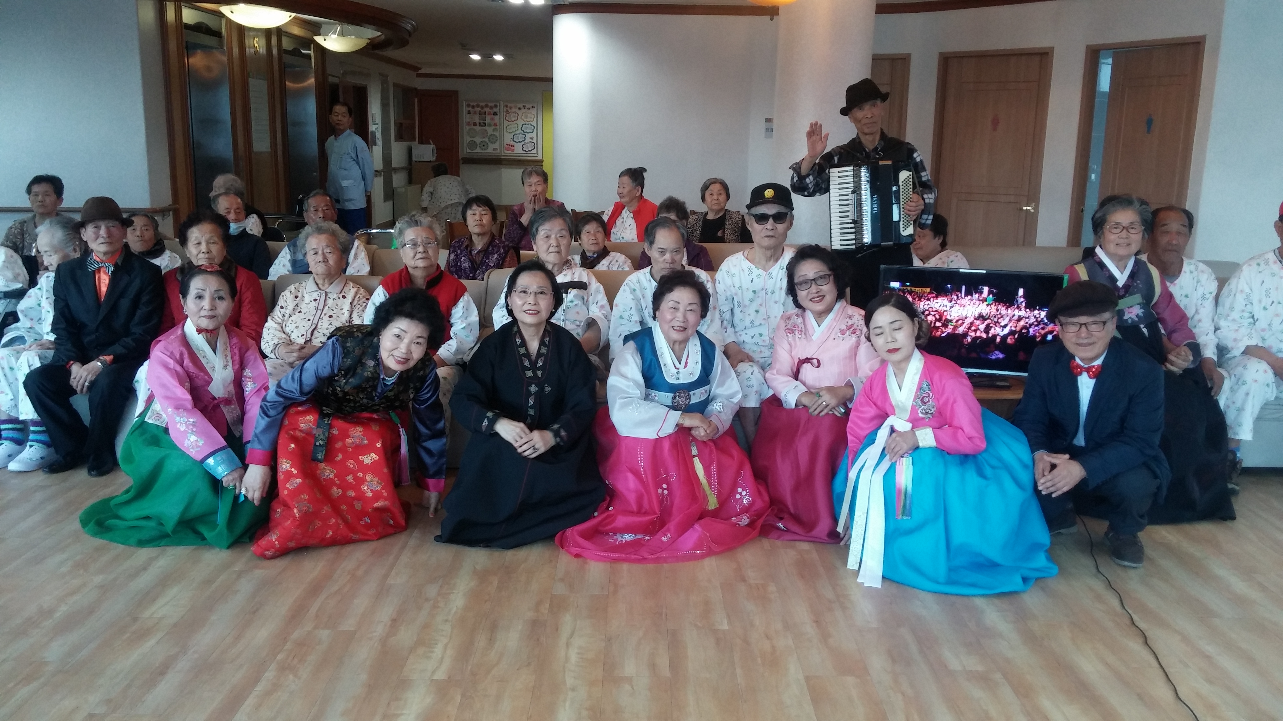 다사랑노래봉사단 공연