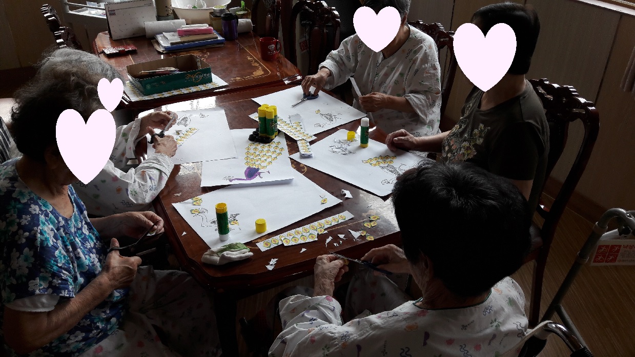 공작새만들기
