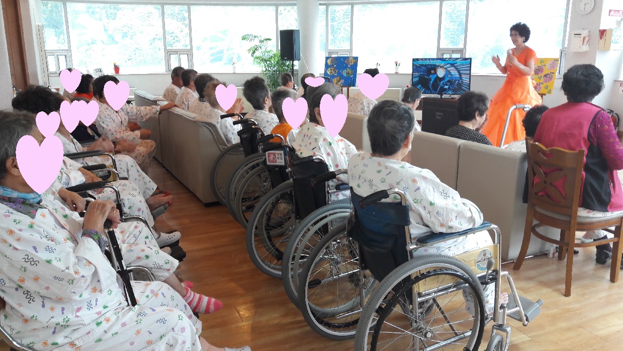 가로등노래봉사단공연