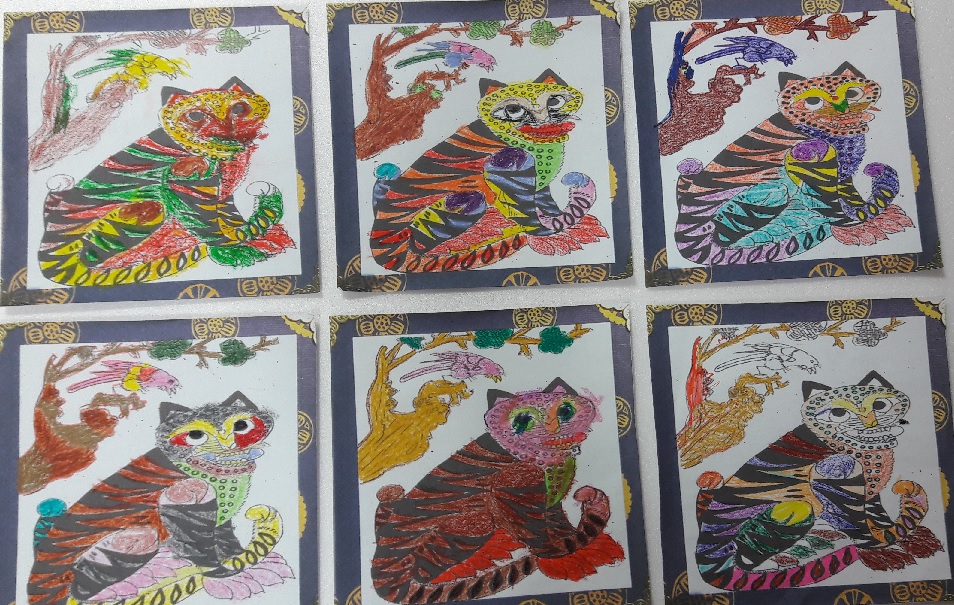 민화색칠하기