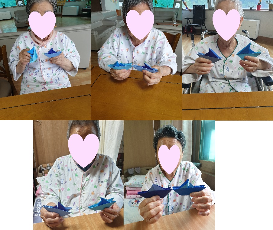 돛단배 종이접기