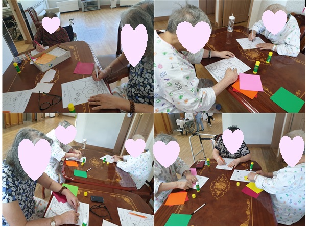 점선잇기와 모자이크
