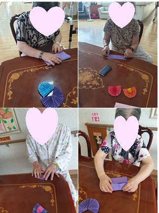 부채접기